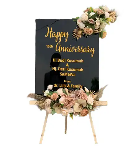 Papan Bunga Akrilik Prawirodirjan